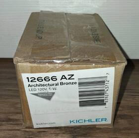 12666-az Kichler 12666 Step And Hall 120v Led 4 Light Indoor Bronze New