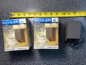 147322 Kichler 3 Low Volt Outdoor Deck Landscape Lighting Pathway Garden Yard Lights