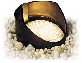 15088bk Kichler Black 36 Watt Outdoor Well Light