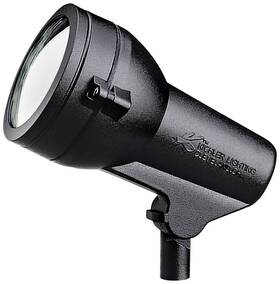 15231bkt Kichler 6 1/4 Inch High Textured Black Accent Spot Light