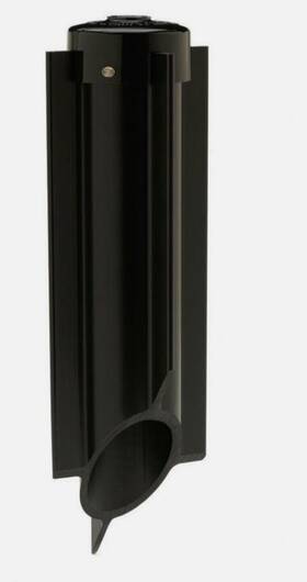 15276bk Kichler 1 19 Inch Power Post For Accent Lights Black Non Corrosive Light