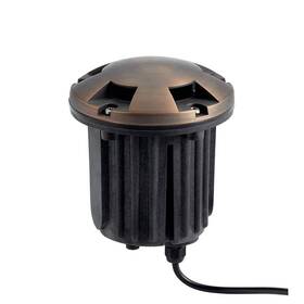 15498cbr Kichler Landscape 5 Inch Beacon Inground Accent In Centennial Brass