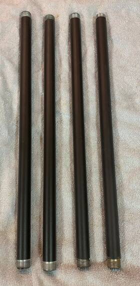 15657azt Kichler Landscape 18 Inch Mounting Stem - Quantity 4