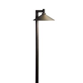 15800cbr30 Kichler Centennial Brass Led Path Light From The Cbr Integrated Collection