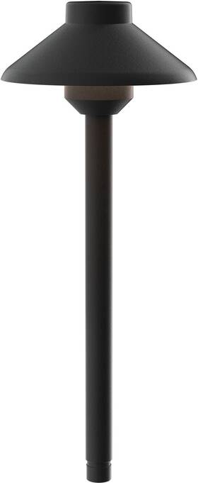 15821bkt30 Kichler 1582130 Single Cbr Led Integrated 12v Bollard Path - Black