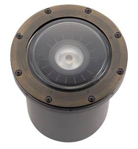 16025cbr27 Kichler Landscape Led Vlo Ground 60 2700k Brass -