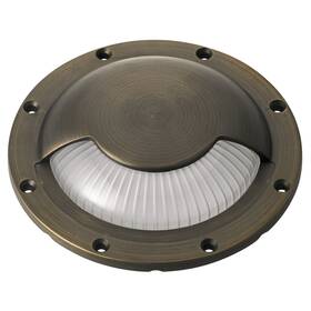 Kichler 16093cbr 16093 Vlo In-ground Side Fire Accessory Top - Brass