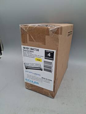 16101bkt30 Kichler 4 Pack 3000k Led 6 Inch Hardscape Textured Black - New