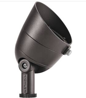 16155azt27 Kichler Led Landscape Accent Light Textured Bronze 12v New