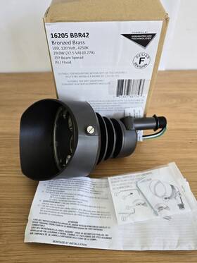 16205bbr42 Kichler Led Accent Spot Light Design Pro Landscape 29w 4250k Flood Bb