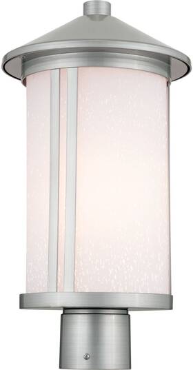 59101ba Kichler 59101 Lombard 17 Inch Tall Post Light - Silver