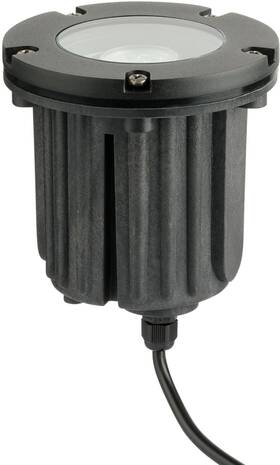15495 Kichler 783927055802 Single 5 Inch W 12v In-ground Well Light - Black