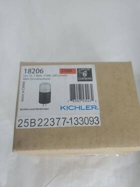 6-kichler Kichler 783927532464 Landscape Lighting 18206 Led T3 G4 Bi-pin 2w 2700k 300 Lamp Bulb