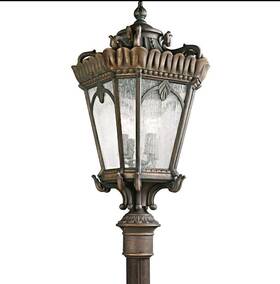 9565ld Kichler Lighting Tournai 4 Light 38 Inch Londonderry Outdoor Post Lantern