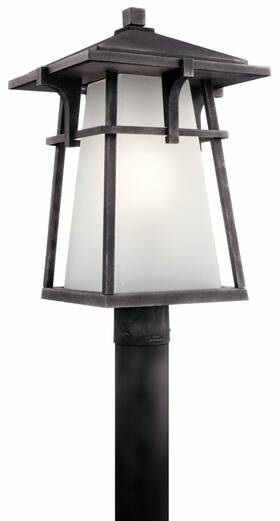49724wzc Kichler Lighting - One Light Outdoor Post Mount Lantern Beckett