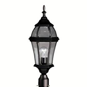 9992bk Kichler Lighting - One Light Outdoor Post Mount Lantern