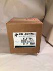 Kim-el810bl Kim Lighting Halogen Step Landscape Aluminum Bk