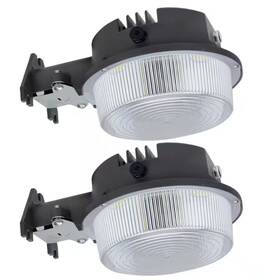Koaoeirs 445034926972 2 Pack 150-watt Equivalence 4000-lumens 120 Area Lights Bronze Dusk To Dawn Ou