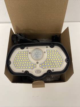 Ws06p Kolpop Solar Light Outdoor Motion Sensor 106 Led Ip65 Waterproof Spot And Walkway