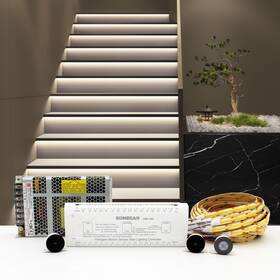 St-ting-l363 Komigan Intelligent Motion Triggered Led Stair Lighting Kit Kmg-3233 40 Inch Cuttable St