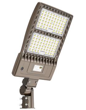 Kukuppo 724779318202 320w Led Parking Lot Light 48 000lm Dlc Ul Listed Industrial Grade Shoeb