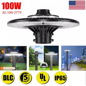 Ng-al-100w-508p-b Kukuppo 100w Led Post Top Pole Light Outdoor Garden Yard Street Area Lighting Fixtures