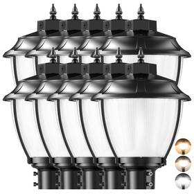 Ng-upal-150wcd-358s-b Kukuppo 10pack 150w Led Post Top Light With Photocell Adjustable 3000k 4000k 5000k Ip65