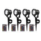 L072503x4 Lemonbest Outdoor Decorative Lamp Lighting Rgb Color Changing Led Landscape