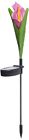 La-hr22021 Lightahead Solar Powered Led Purple Lily Flower Garden 647409731892