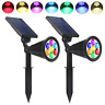 Land-sl-2 Lapeort Solar Spotlights Outdoor Led Powered Garden Spot 689993871967