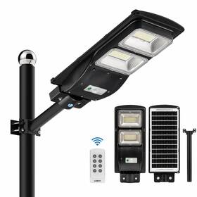 Langy 791555461513 Upgraded Solar Street Light 6000 Lumens Outdoor 10000mah Battery 120 Led Stre