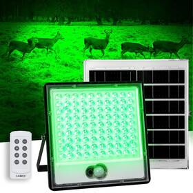 Gh081f-400 Langy Solar Hog Lights For Night Hunting Flood Light 12000lm Green