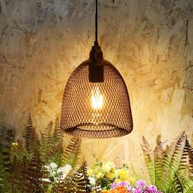 Larekook 785768985942 Battery Operated Hanging Light With 6 Hours Timer-outdoor Indoor Pendant Chan