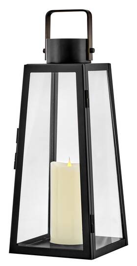82310bk Lark 82310 Hugh 19 Inch Tall Portable Outdoor Led Lantern - Black