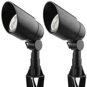 Aa119 Lasdise Landscape Lighting 12v 5w Led Spotlight Cast-aluminum Waterproof Ou