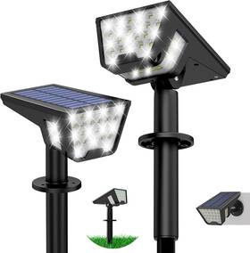 Ip65 Latband 445004399355 Solar Spot Lights Outdoor Waterproof 53 Leds Powered Garden Yard Lig