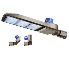 300w Ledmo 738631111665 Led Parking Lot Light 36000lm 5000k Adjustable Slip Fit Mount Secu
