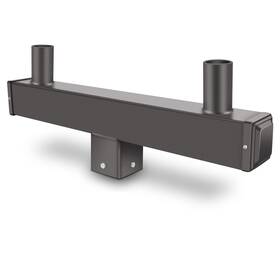 Ez1120 Ledmo Square Double Bullhorn Tenon Adaptor 2 3/8 In Top Mounting Bracket For Lig