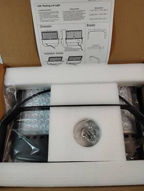 36000l Ledmo Ku871 Barn Shed Backyard Flood Light 240w Led Large Upgraded Juyace