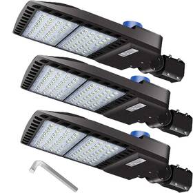 Led295c Ledmo 3 Pack Led Parking Lot Lights With Photocell Slip Fitter 26000lm Outdoor