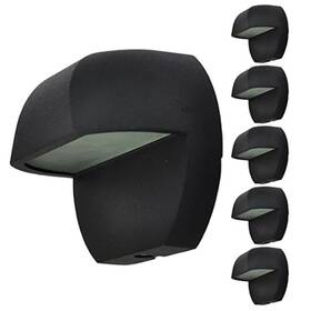 Ledwholesalers 609207168188 Low Voltage Outdoor Landscape Cast Aluminum Led Deck Light 12v Ac/dc 2w 6-pa