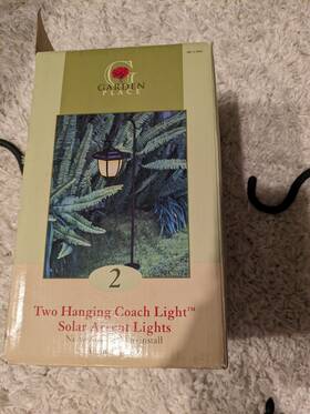Legacy 039953504938 Solar Accent Lights Garden New In The Box Light Kit Older