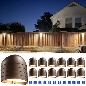 93082 Leonlite 12-pack Update 5cct Low Voltage Led Deck Lights 250lm Ultra Bright