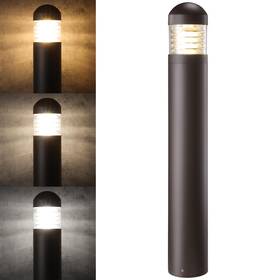 A-72297 Leonlite 3cct Led Bollard Landscape Pathway Light 43 Inch 14w/19w/24w Adjustable