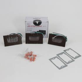 Sv239421-6pm Leonlite 3-pack Of 3.5w Led Waterproof Step Lights
