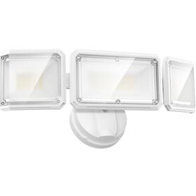 005-sl-153-c-wh Lepower 42w Led Flood Light 4200lm Outdoor 3 Heads Switch Controlled Ip65
