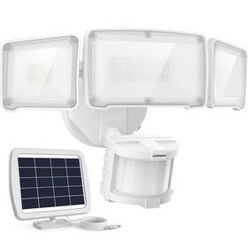 005-sl-n934dc-wh Lepower 1600lm Led Solar Security Lights Motion Outdoor Sensor 5500k White L