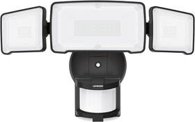 Yy02a-bl Lepower Led Motion Sensor Security Lights 3 Head Detected 38w 4200lm W
