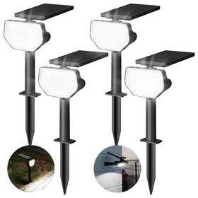 Ip65 Lepro 894495040216 Solar Lights Outdoor Waterproof Spotlights Auto On