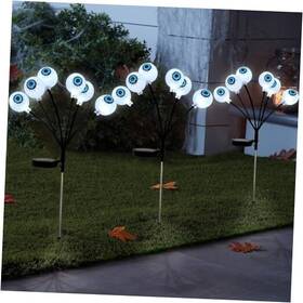 Lw-25 Lewis&wayne Solar Halloween Pathway Lights 3 Pack Stake Outdoor 2 Modes Cool Eyeball